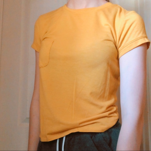 Trendy Yellow Tee - Picture 1 of 3